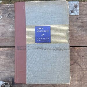 Grey Eminence by Aldous Huxley 1941 4th Edition Hardback Naval Hospital Library